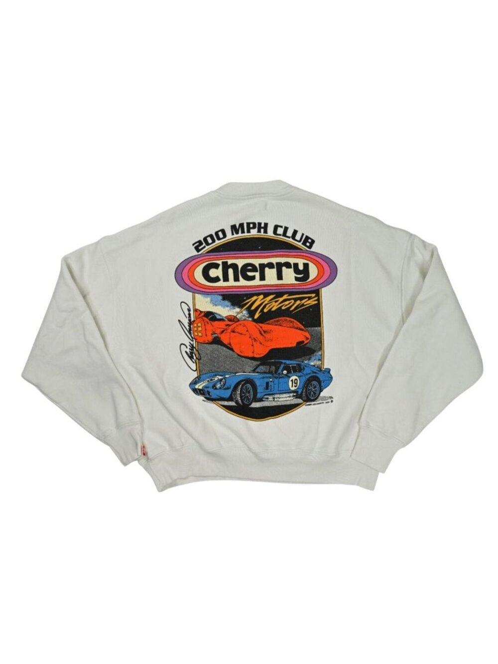 Cherry LA Cherry American Crewneck in Vintage White